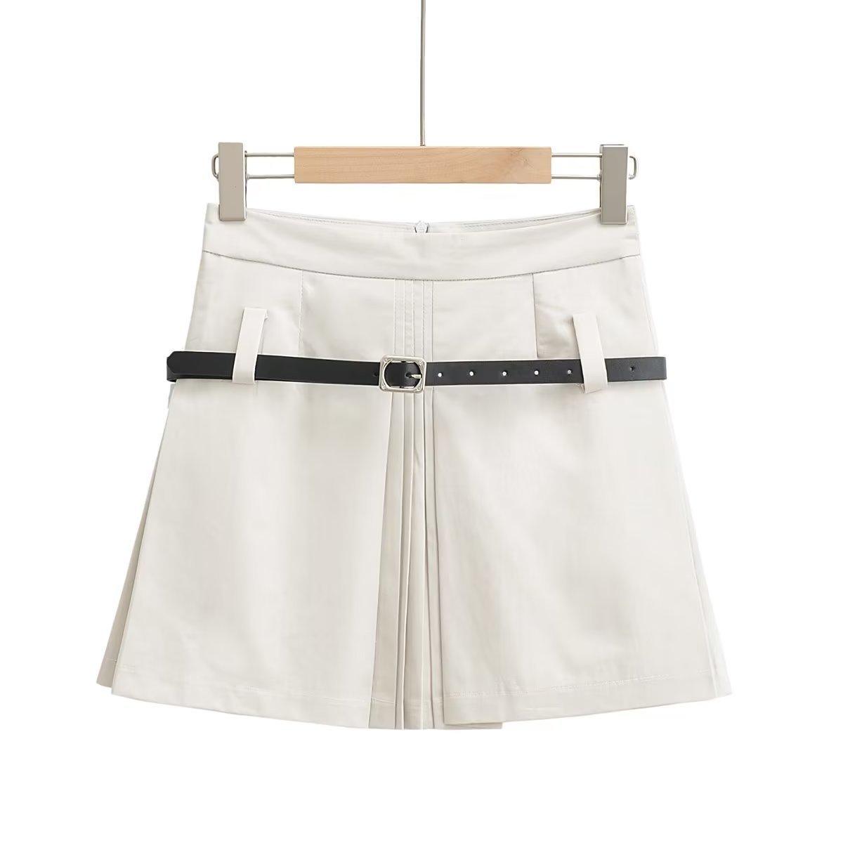 Lino De Gasperi - High-Waist Pleated Skirt