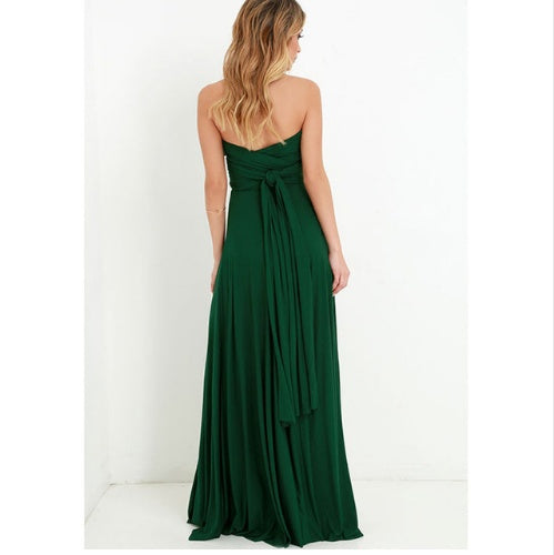 Lino De Gasperi - Women's Backless Bandage Maxi Dress