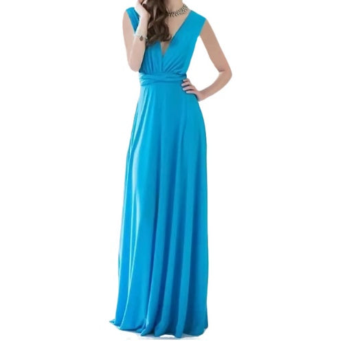 Lino De Gasperi - Women's Backless Bandage Maxi Dress
