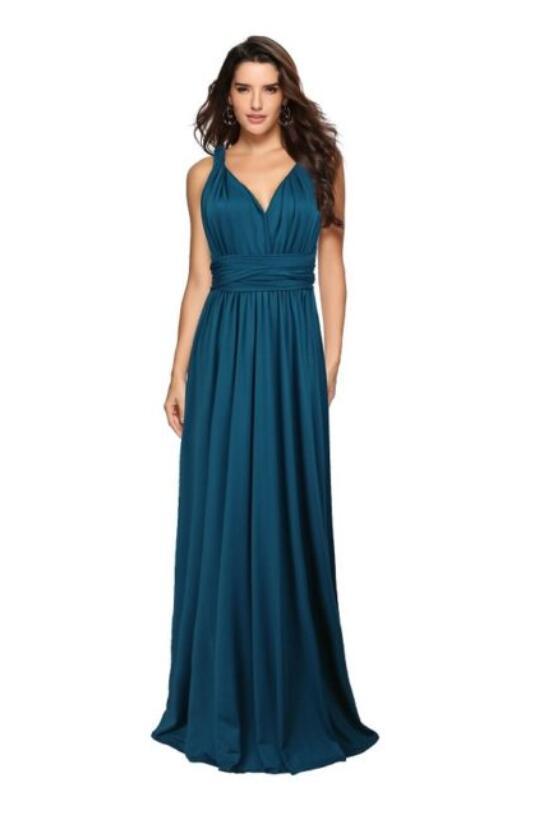 Lino De Gasperi - Women's Backless Bandage Maxi Dress