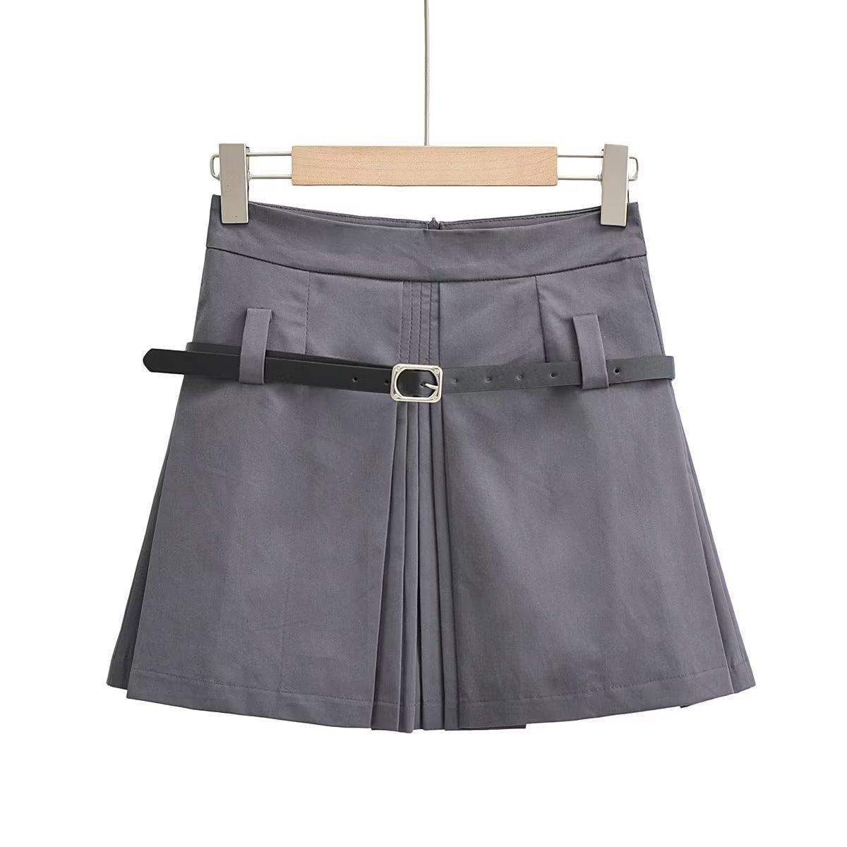 Lino De Gasperi - High-Waist Pleated Skirt