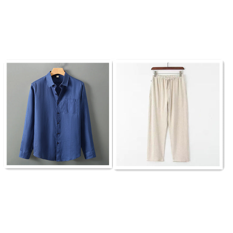 Lino De Gasperi - Casual Summer Linen Shirt