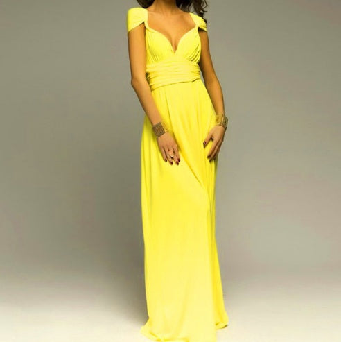 Lino De Gasperi - Women's Backless Bandage Maxi Dress