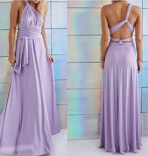 Lino De Gasperi - Women's Backless Bandage Maxi Dress