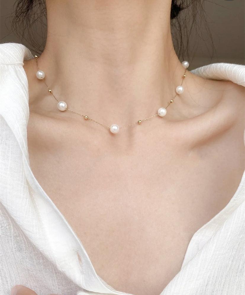 Lino De Gasperi - Handmade Pearl Necklace