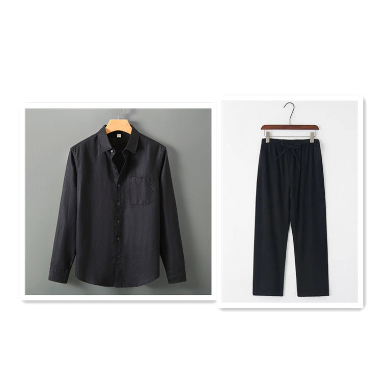 Lino De Gasperi - Casual Summer Linen Shirt
