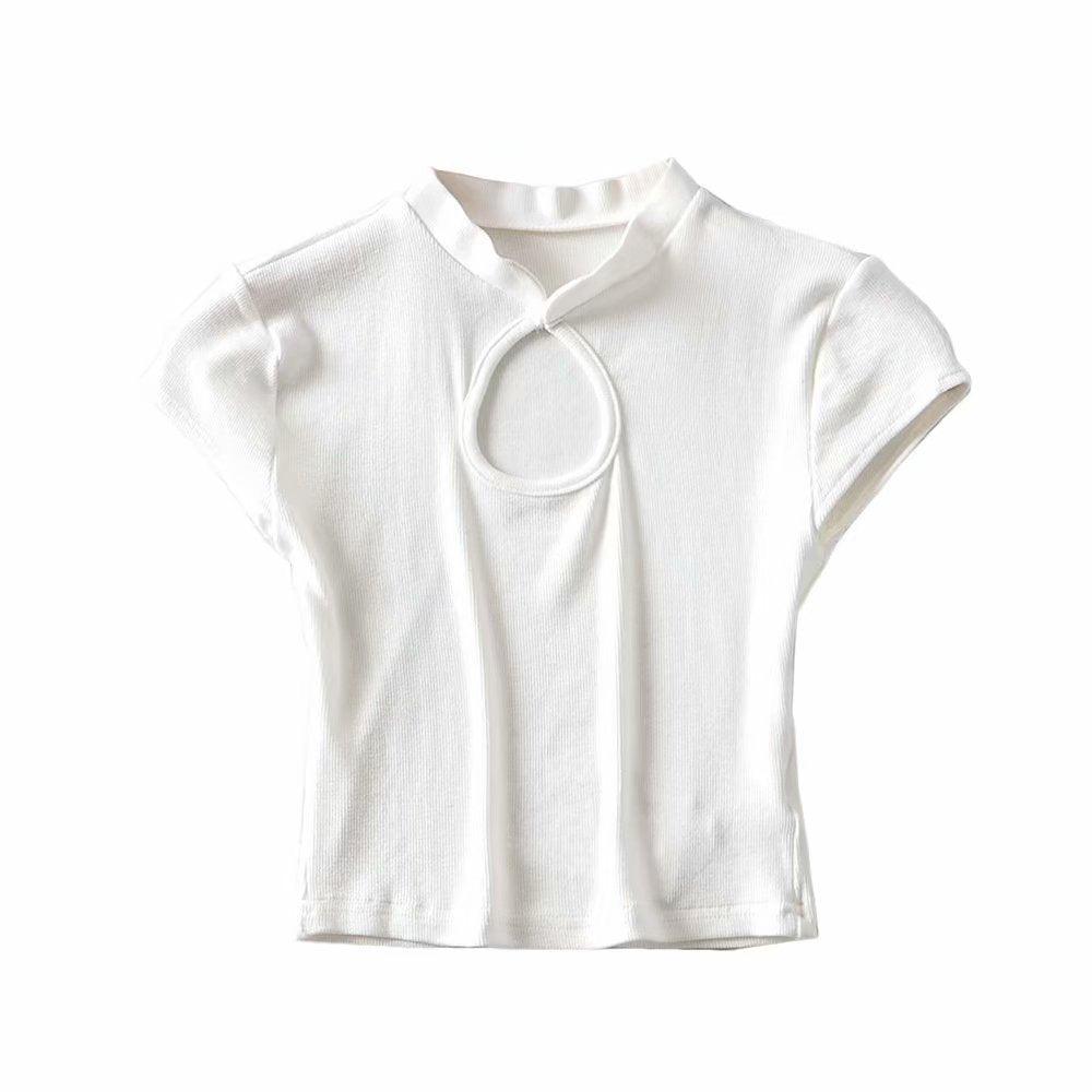 Lino De Gasperi - Round Neckline Top