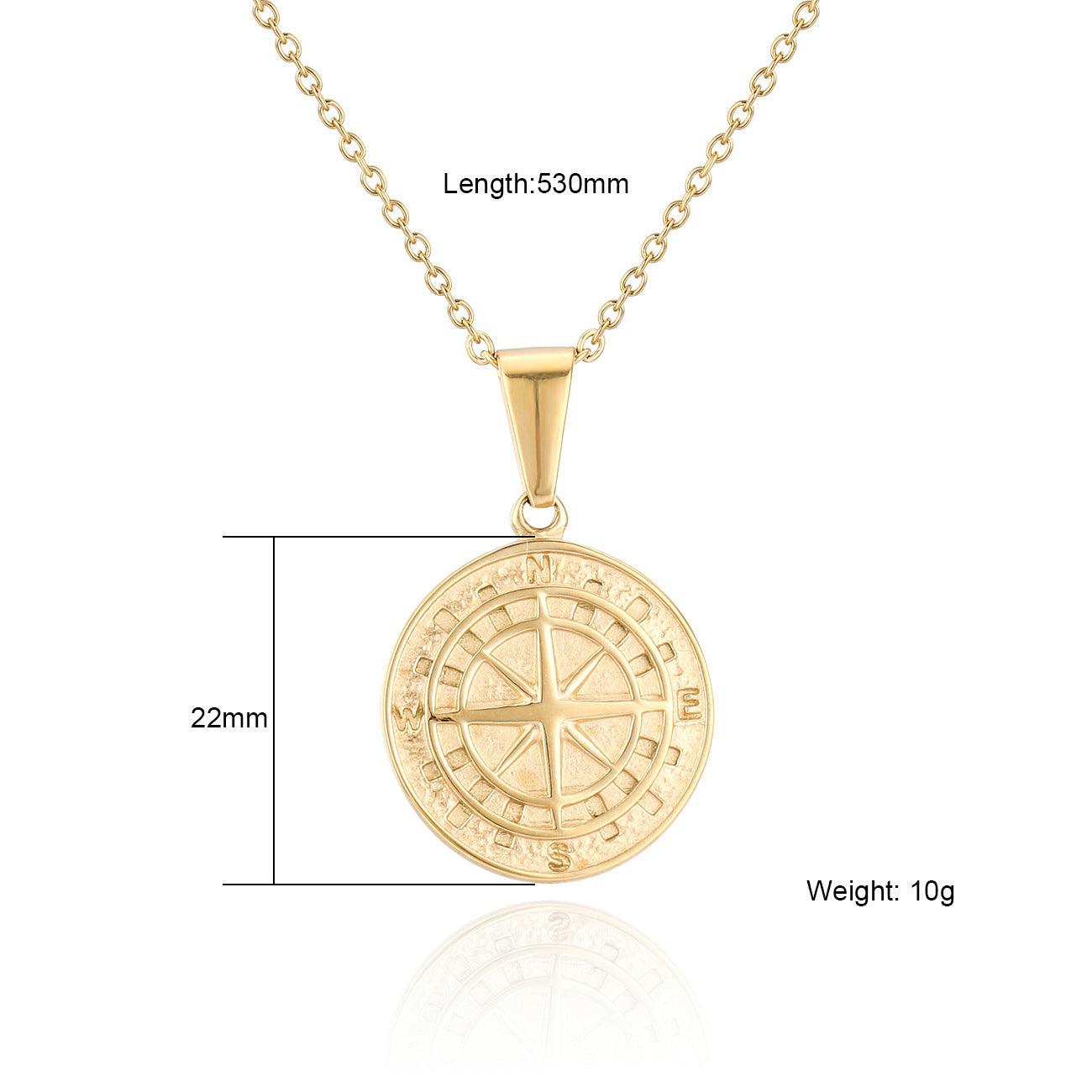 Lino De Gasperi - Compass Necklace