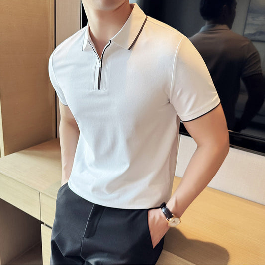 Lino De Gasperi - Polo Shirt Zipper