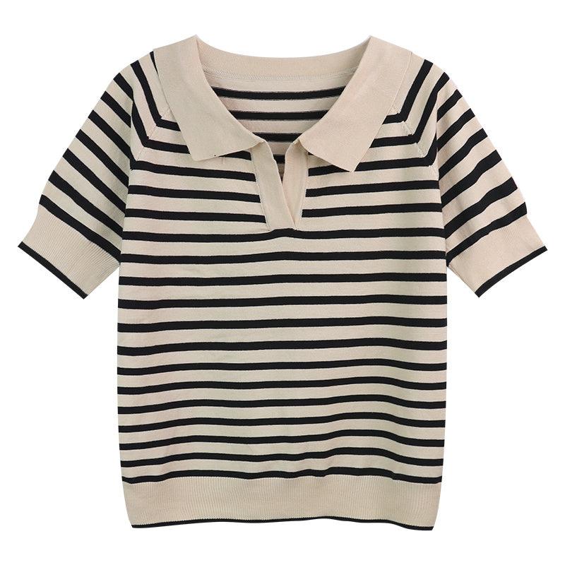 Lino De Gasperi - Striped T-Shirt