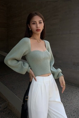 Lino De Gasperi - Square Neck Long Sleeve