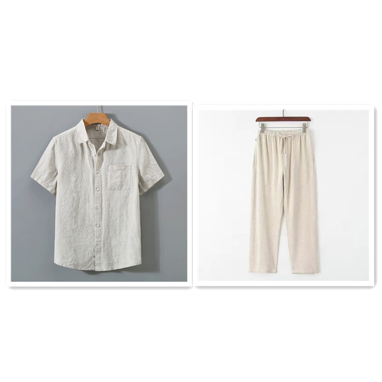 Lino De Gasperi - Casual Summer Linen Shirt