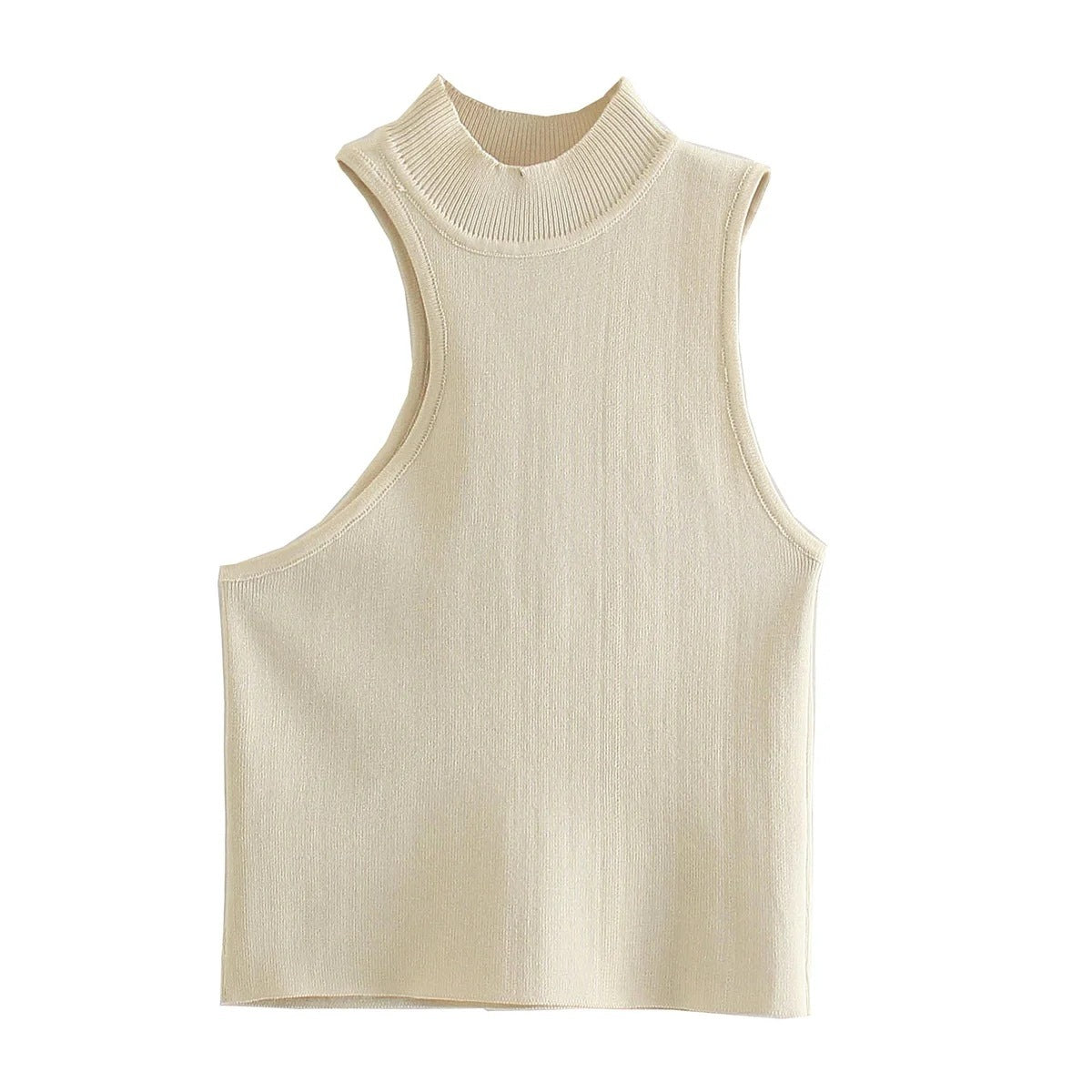 Lino De Gasperi - Slim Asymmetric Knit Vest