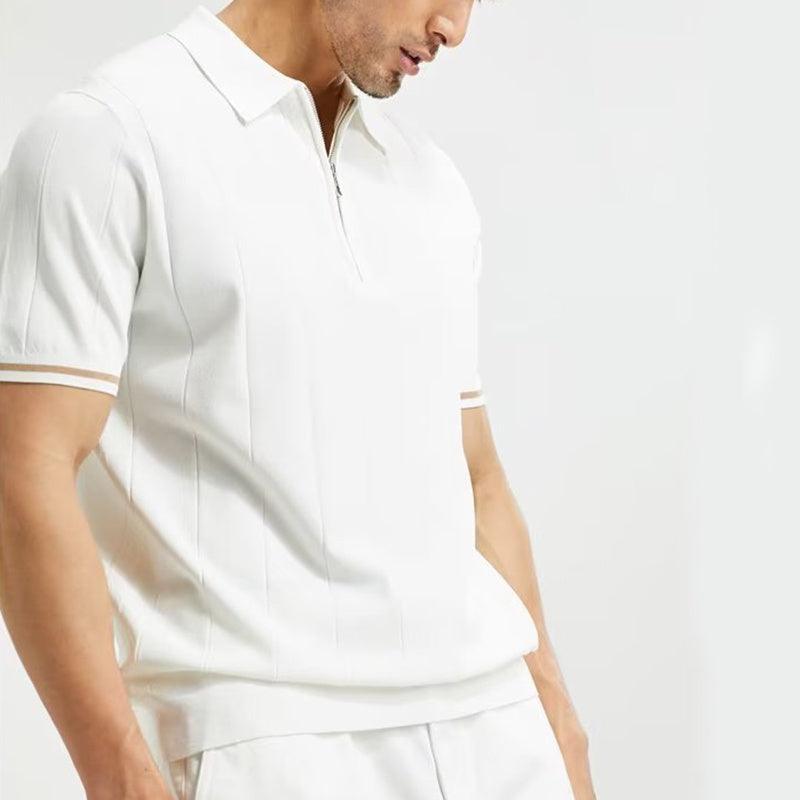 Lino De Gasperi - Zipper Polo Shirt