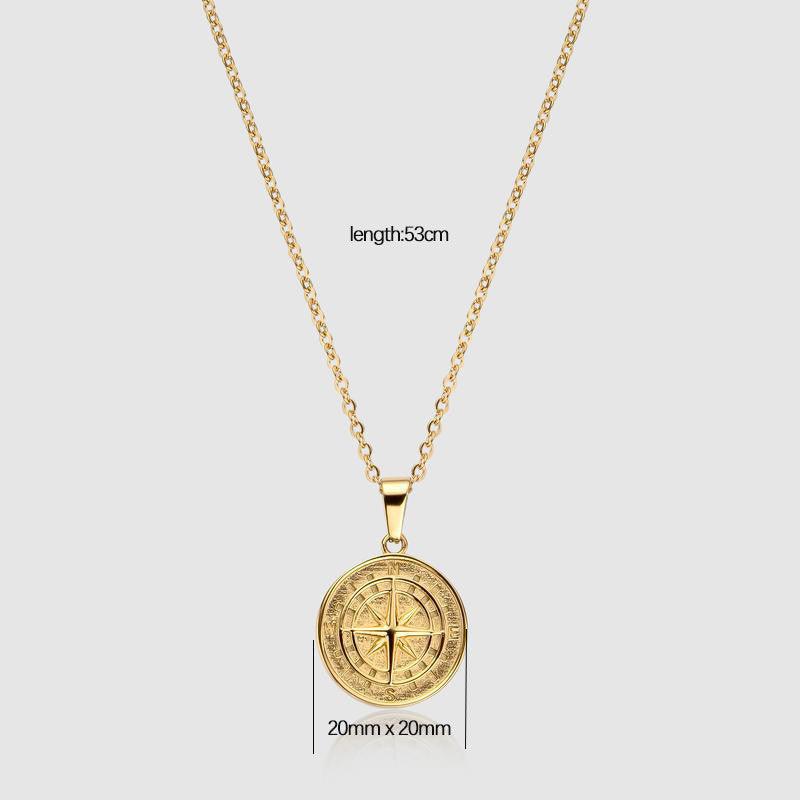 Lino De Gasperi - Compass Necklace