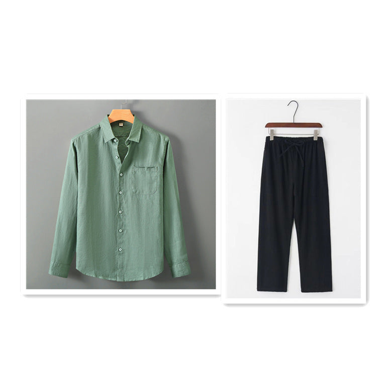 Lino De Gasperi - Casual Summer Linen Shirt