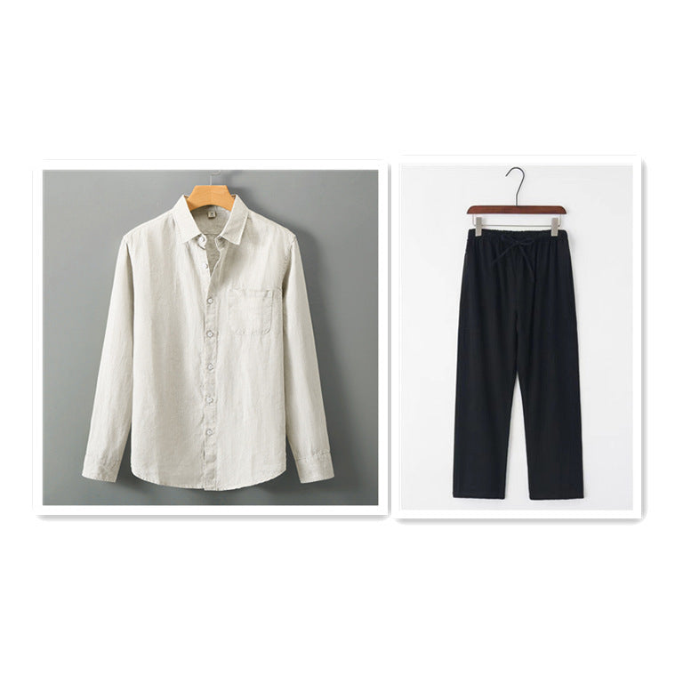 Lino De Gasperi - Casual Summer Linen Shirt