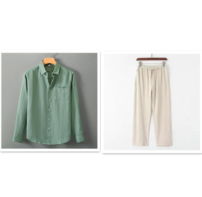 Lino De Gasperi - Casual Summer Linen Shirt