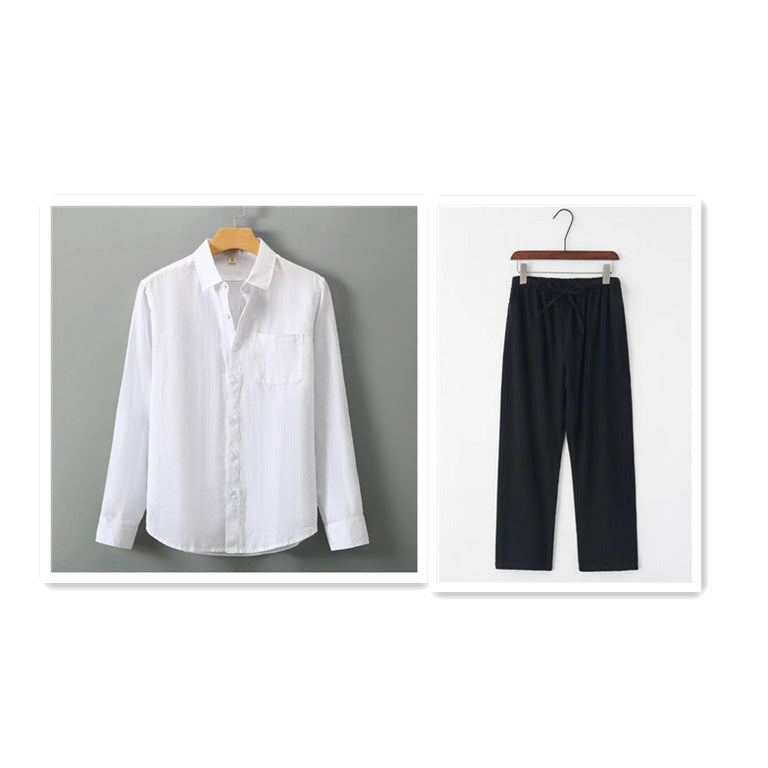 Lino De Gasperi - Casual Summer Linen Shirt