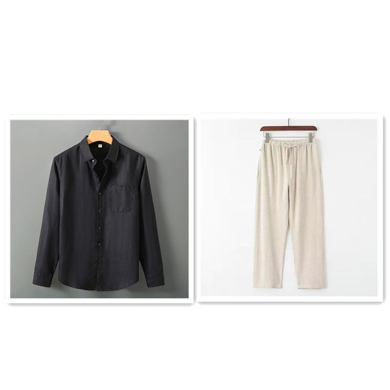 Lino De Gasperi - Casual Summer Linen Shirt