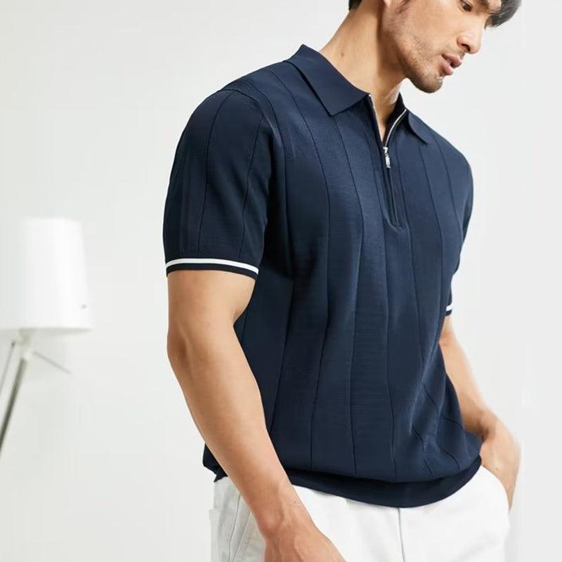 Lino De Gasperi - Zipper Polo Shirt