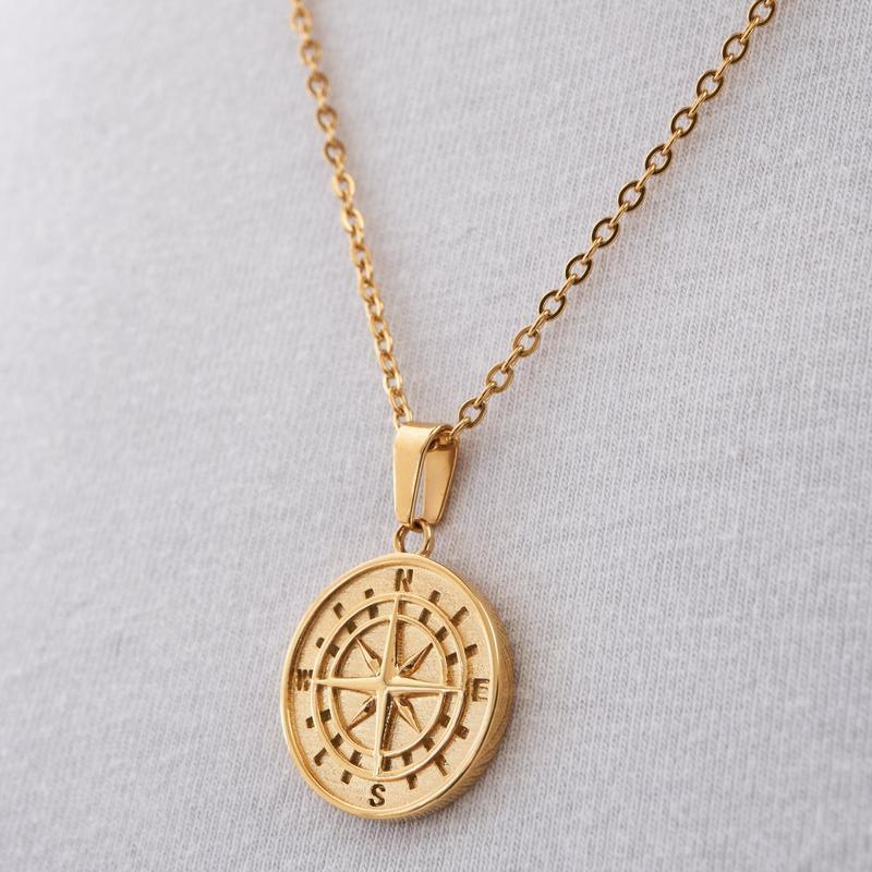 Lino De Gasperi - Compass Necklace