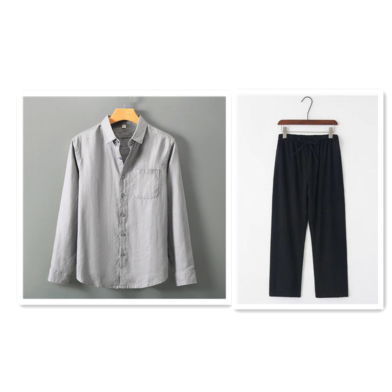 Lino De Gasperi - Casual Summer Linen Shirt
